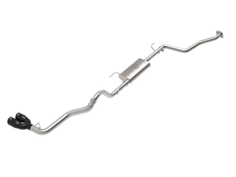 aFe 2024 Toyota Tacoma L4 2.4L Vulcan Series 2.5-3in 304 SS Steel Cat-Back Exhaust w/Black Tips 49-36074-B 49-36074-B Photo - Primary