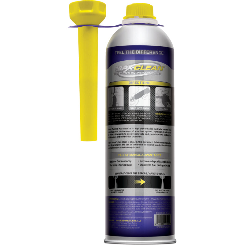 Royal Purple Max Clean Fuel System Cleaner 6x20oz Case ROY11723 11723 User 1