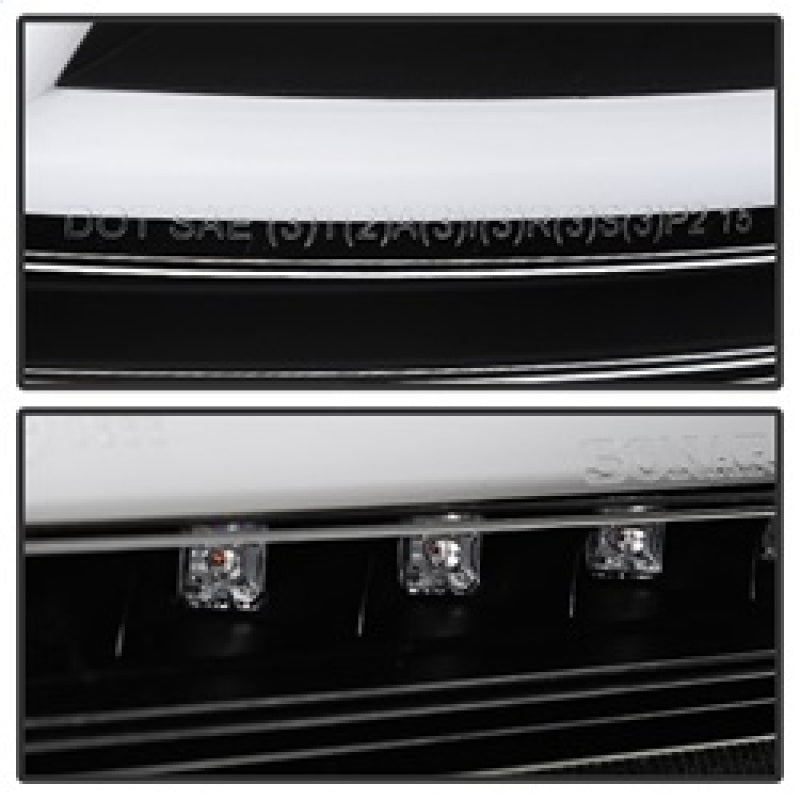 Spyder Audi TT 07-12 LED Tail Lights Black ALT-YD-ATT07-LED-BK 5081674 5081674 Photo - Unmounted