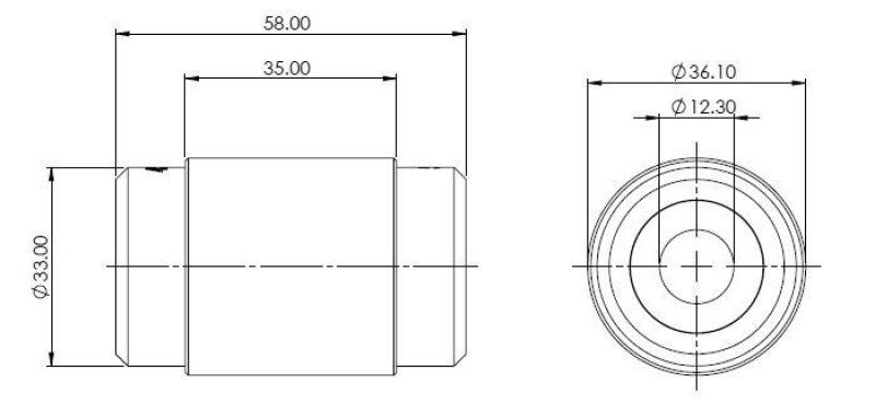 Superpro 09-20 Nissan 370Z Rear Lower Control Arm Inner Bushing Kit SPF4596K SPF4596K Photo - out of package