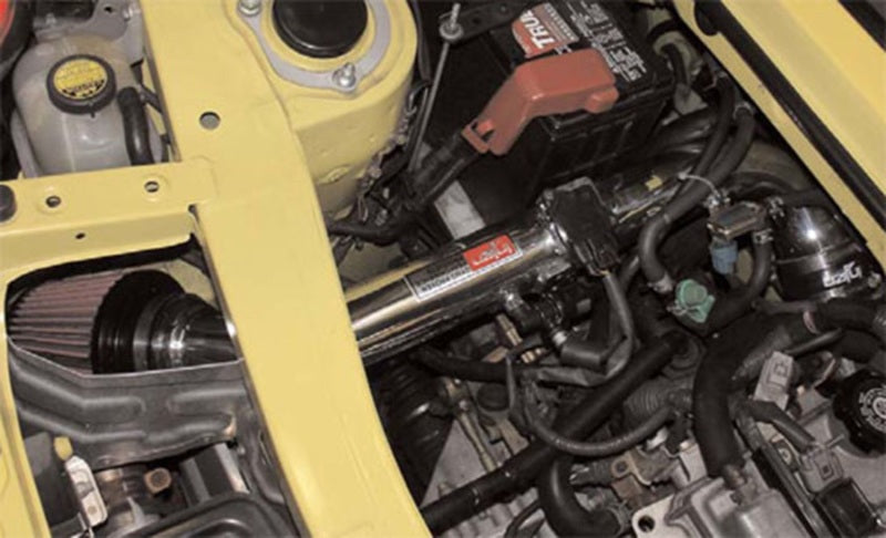 Injen 00-04 MR2 Spyder 1.8L 4 Cyl. Polished Short Ram Intake SP2070P Photo - Mounted