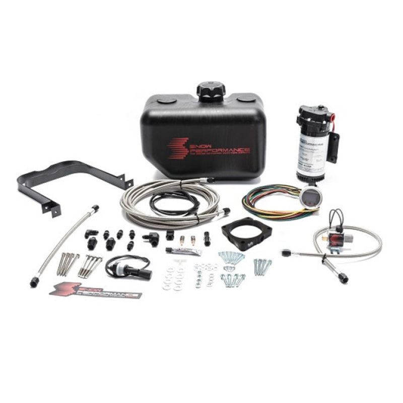 Snow Performance 08+ Charger Stg 2 Boost Cooler F/I Water Injection Kit (SS Braided Line & 4AN) SNO-2170-BRD SNO-2170-BRD Photo - Primary