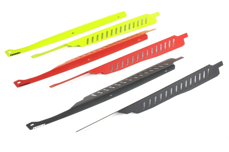 Perrin 11-14 Subaru WRX/STI Fender Shroud Set - Neon Yellow PSP-ENG-549NY PSP-ENG-549NY Photo - Primary