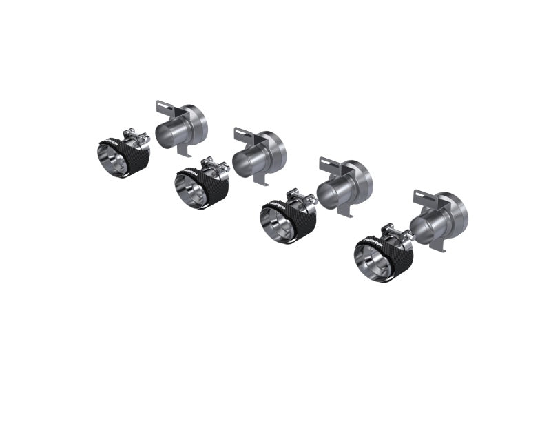 MBRP 18-22 Kia Stinger GT Bezel Kit Quad Tip CF T5195CF T5195CF Photo - Primary