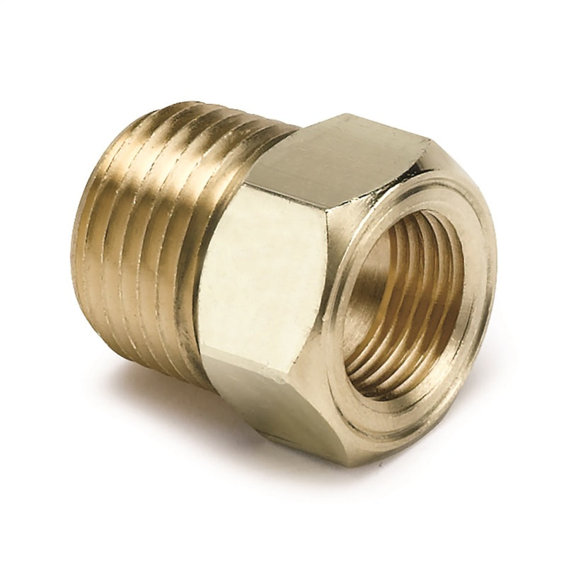 Autometer Fitting, Adapter, 1/2" NPT male, Brass, For Mech.Temp. Gauge 2264 Photo - Primary