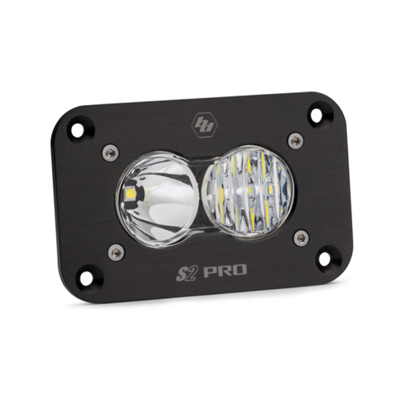 Baja Designs S2 Pro Flush Mount Driving Combo Pattern LED Work Light - Clear 481003 481003 Photo - Primary