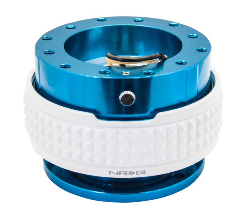 NRG Quick Release Kit - Blue Body / Glow in the Dark Pyramid Ring SRK-210BL/GL Photo - Primary