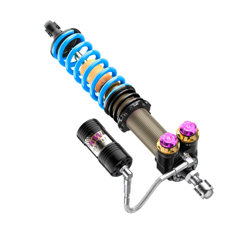 KW 04-05 Porsche Carrera GT Special Edition V5 Coilover Kit W/ Red & Blue Springs 3097100A 3097100A User 5
