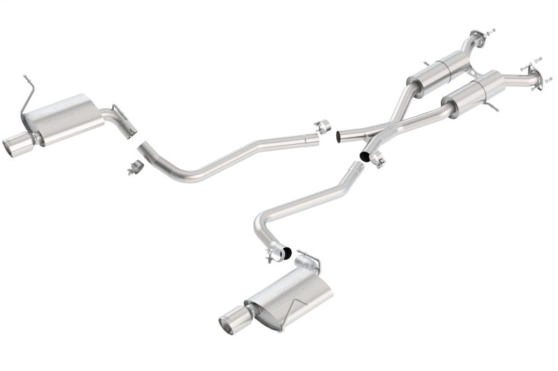 Borla 11-16 Jeep Grand Cherokee Limited/Laredo 5.7L 8cyl 4WD/RWD SS Catback Exhaust 140406 140406 Photo - Primary