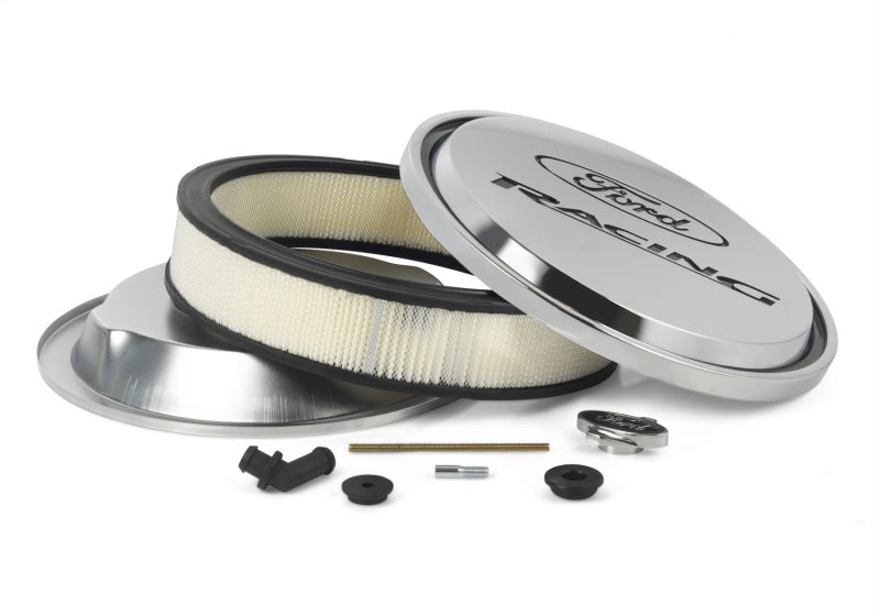 Ford Slant Edge Air Cleaner Kit 13in Dia Drop Base FRD302-384 302-384 Photo - Unmounted