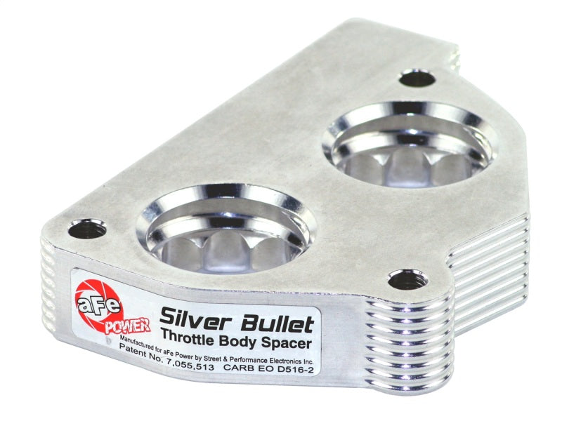 aFe Silver Bullet Throttle Body Spacer - GM C/K 1500/2500/3500 87-95 V6-4. 46-34004 Photo - Primary