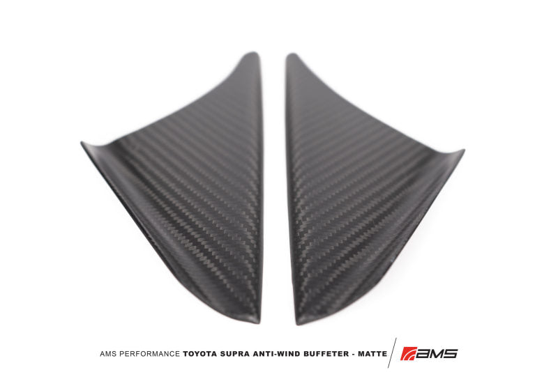 AMS Performance 2020+ Toyota GR Supra Anti-Wind Buffeting Kit - Matte Carbon AMS.38.06.0002-2 AMS.38.06.0002-2 Photo - Primary