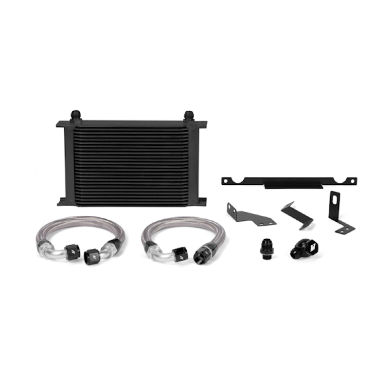 Mishimoto Oil Cooler Kit - Black 2001-2007 Mitsubishi Lancer Evolution 7/8/9 MMOC-EVO-01BK Photo - Primary