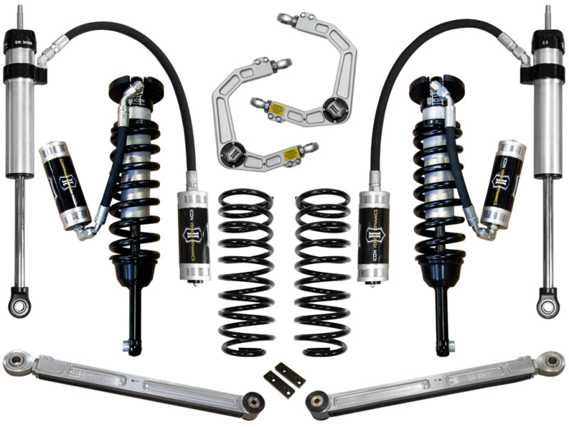 ICON 2010+ Toyota FJ/4Runner 0-3.5in Stage 5 Suspension System w/Billet Uca K53065 K53065 Photo - Primary