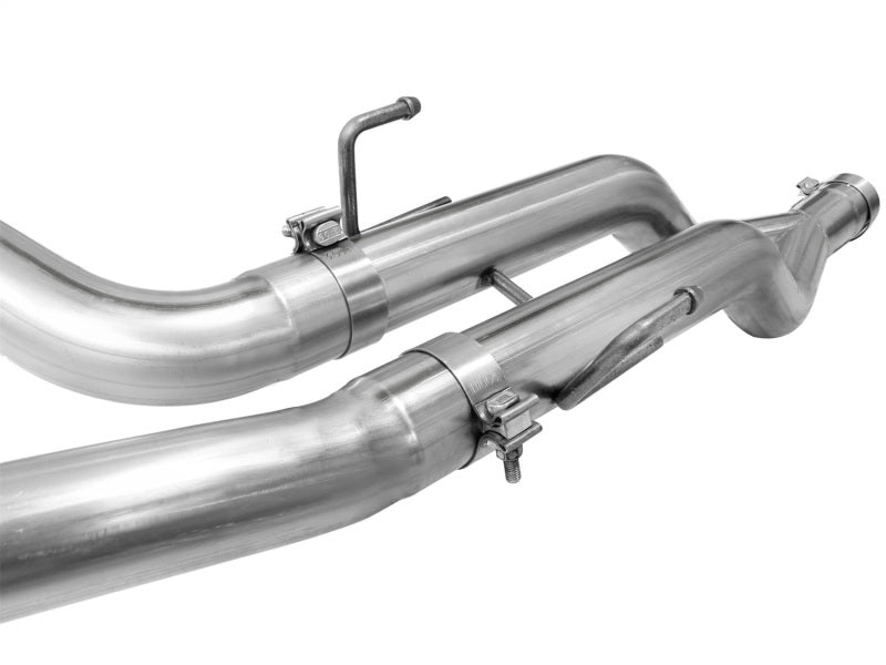 aFe POWER 49-42044-P Large Bore-HD 3" 409 SS DPF-Back Exhaust System 49-42044-P Photo - Unmounted