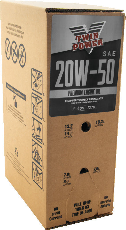 TwinPower 20W50 6 Gallon Bag In Box 539026 539026 Photo - Primary