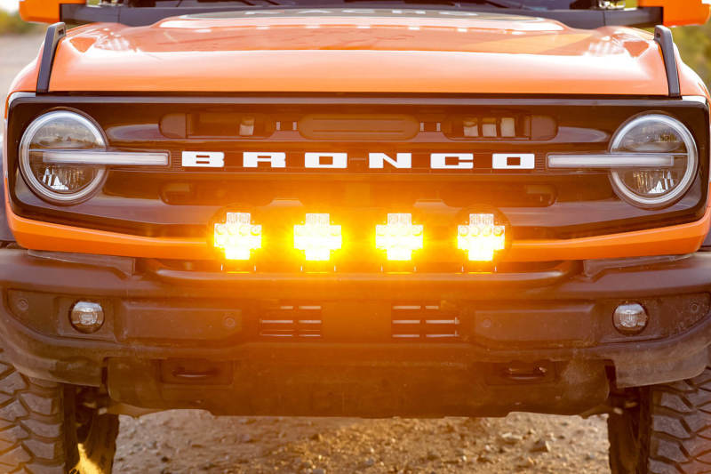 ARB Nacho 5.75in Offroad TM5 Amber White LED Light Set TM522 TM522 Photo - Close Up