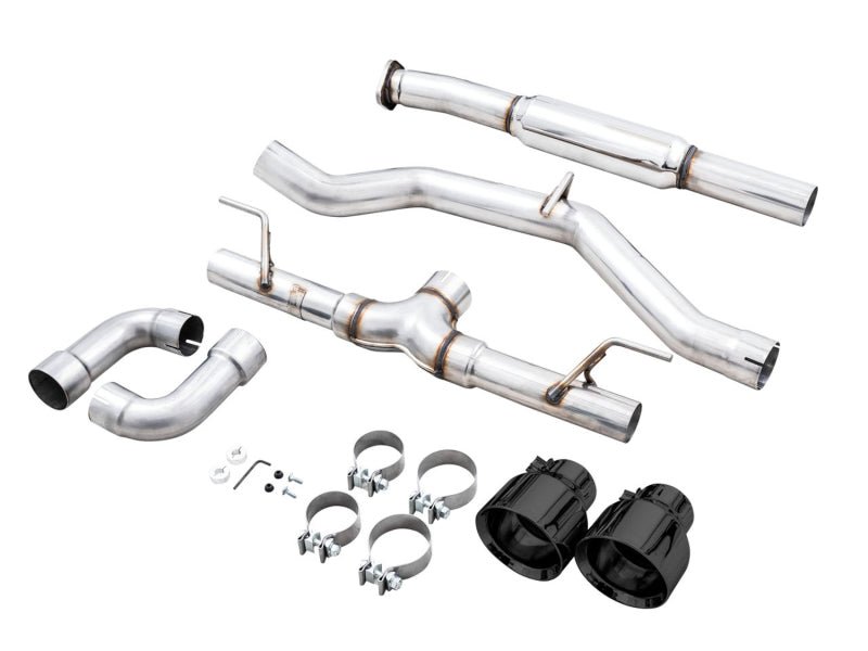 AWE Tuning AWE Subaru BRZ / Toyota GR86 / Toyota 86 Track Edition Cat-Back Exhaust- Diamond Black Tips 3020-33279 3020-33279 Photo - out of package