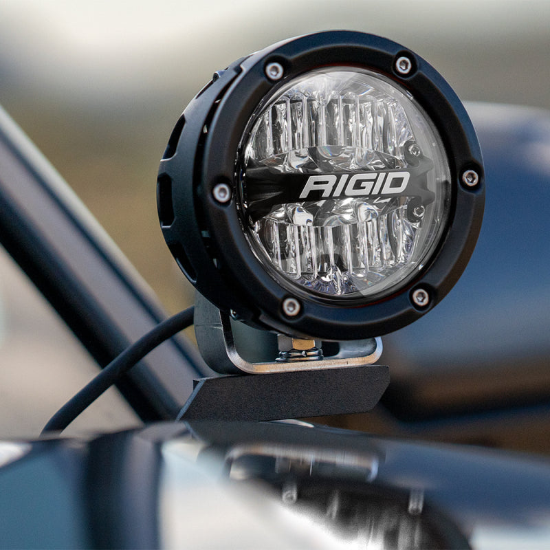Rigid 2022+ Toyota Tundra 360-Series A-Pillar Lighting Kit 46807 Photo - Mounted