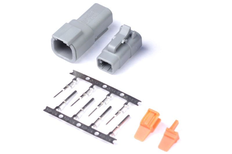 Haltech Plug and Pins Only - Matching Set of Deutsch DTM-4 Connectors HT-031014 Photo - Primary