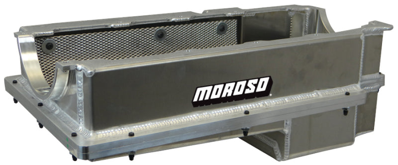 Moroso Chevrolet Big Block Mark IV (w/Double Power Kick Outs) Wet Sump 6-7qt 8in Aluminum Oil Pan 20376 20376 Photo - Primary