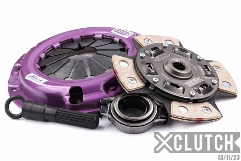 XCLUTCH 91-93 Nissan NX XE 1.6L Stage 2 Sprung Ceramic Clutch Kit XKNI19001-1B XKNI19001-1B Photo - Primary