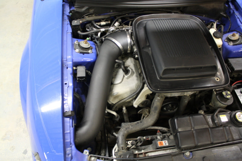 JLT 03-04 Ford Mustang Mach 1 Black Textured Cold Air Intake Kit w/Red Filter CAI2-FMM-0304 CAI2-FMM-0304 Photo - Primary