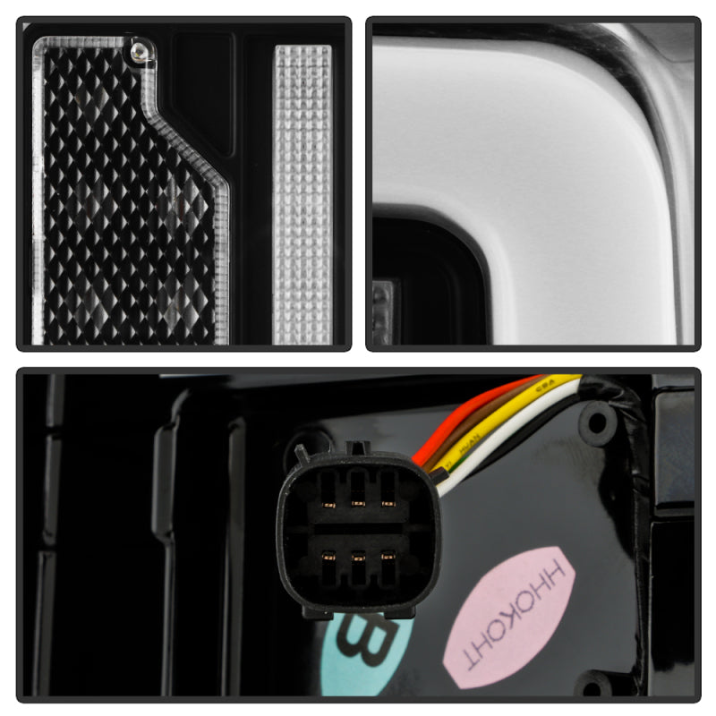 SPYDER 21-23 Ford Bronco (Factory LED Model Only) LED Tail Lights - Black (ALT-YD-FB21LED-LED-BK) 5088765 5088765 User 2