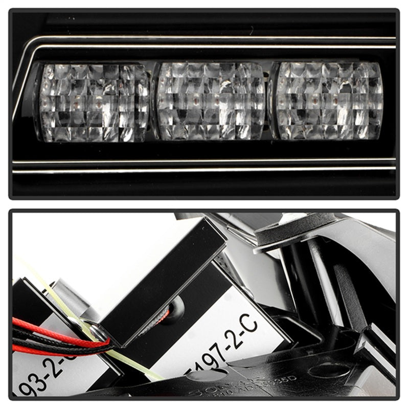 SPYDER 09-13 Audi A3 Full LED Tail Lights - Black (ALT-YD-AA309-LED-BK) 5089069 5089069 Photo - Unmounted