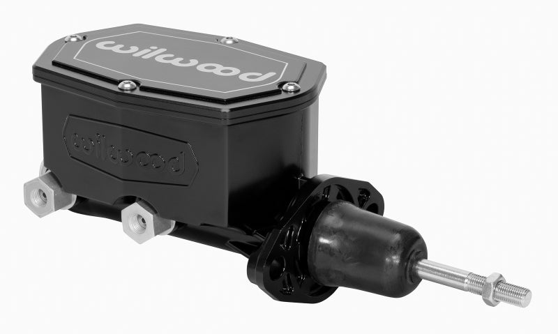 Wilwood Compact Tandem Master Cylinder - 15/16in Bore - w/Pushrod (Black) 260-14958-BK 260-14958-BK User 1