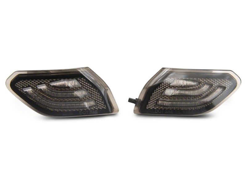 Raxiom 18-23 Jeep Wrangler JL Axial Series LED Side Marker Lights- Smoked J170484 J170484 Photo - Close Up