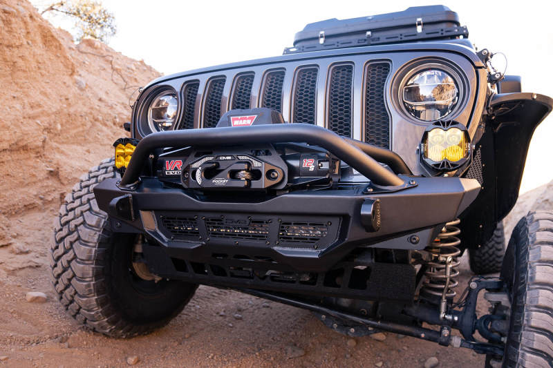 DV8 Offroad 18-23 Wrangler JL/Gladiator JT Spec Series Front Bumper FBJL-09 FBJL-09 Photo - Unmounted