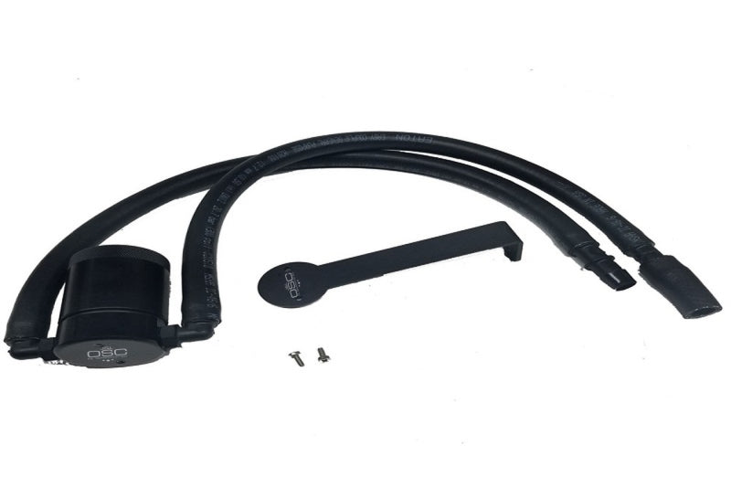J&L 12-17 Jeep Wrangler JK 3.6L Passenger Side Oil Separator 3.0 - Black Anodized 3064D-B 3064D-B Photo - Primary
