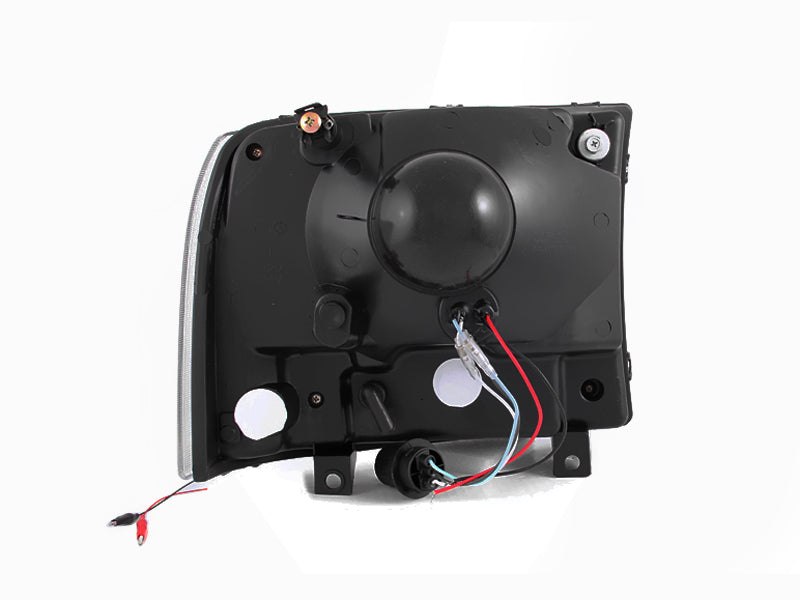 Anzo 2000-2004 Ford Excursion Crystal Headlights Chrome w/ LED 1pc 111088 Photo - Unmounted