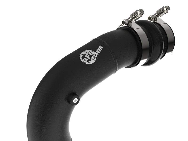 aFe Bladerunner Intercooler 3in Inlet/Outlet Tube 08-10 Ford Diesel Trucks V8 6.4L (td) 46-20074-B 46-20074-B Photo - Close Up