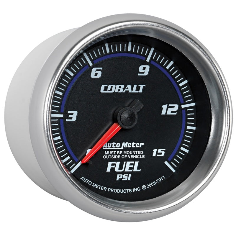 Autometer Gauge, Fuel Pressure, 2 5/8", 15psi, Mechanical, Cobalt 7911 User 5