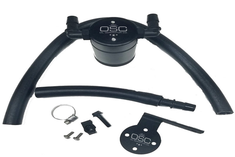 J&L 13-14 Focus ST Rear Oil Separator 3.0 - Black Anodized 3021R-B 3021R-B Photo - Primary