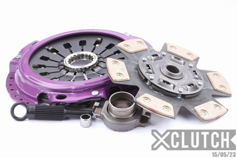 XCLUTCH 93-95 Mazda RX-7 Touring 1.3L Stage 2R Extra HD Sprung Ceramic Clutch Kit XKMZ24002-1R XKMZ24002-1R Photo - Primary