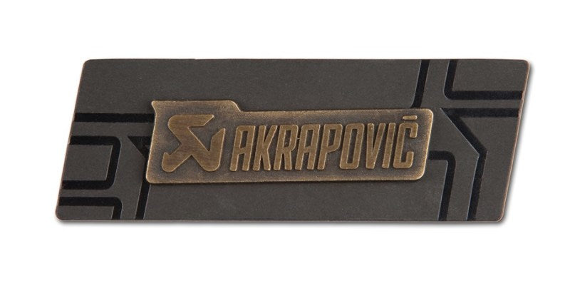 Akrapovic Brass sign badge 800911 800911 User 1