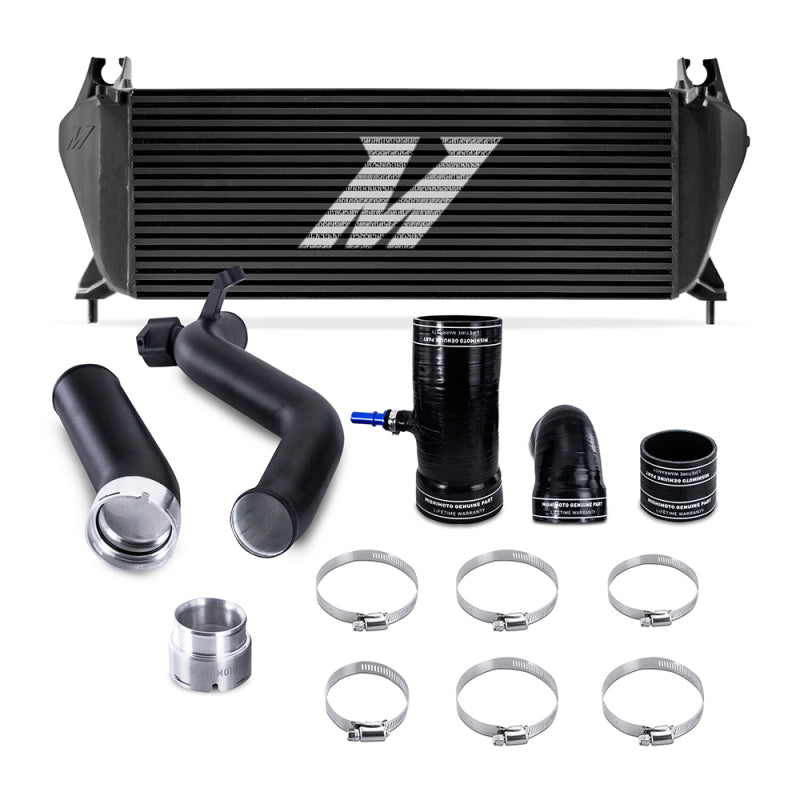 Mishimoto 19+ Ford Ranger 2.3L EcoBoost Intercooler Kit - Black + MWBK Pipes MMINT-RGR-19KBKBK MMINT-RGR-19KBKBK Photo - Primary