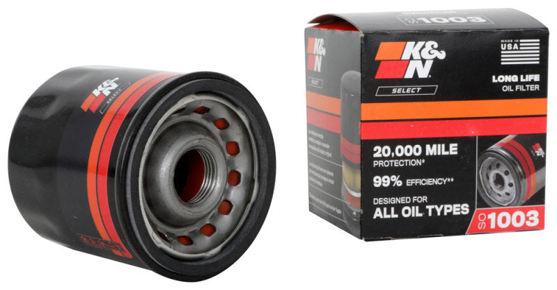 K&N Engineering K&N 21-23 Lexus ES250 2.5L L4 / 19-23 Lexus ES300h 2.5L L4 Spin-On Oil Filter SO-1003 SO-1003 Photo - out of package