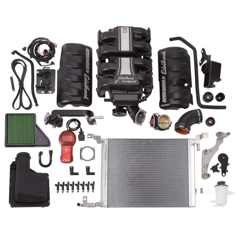 Edelbrock Supercharger Stage 1 - Street Kit 2010-2010 Ford Mustang 4 6L 3V w/ Tuner 1582 1582 Photo - Primary