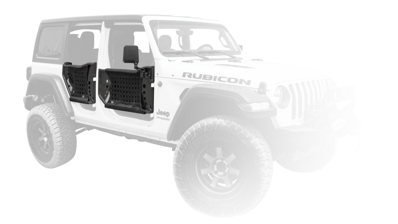 Body Armor 4x4 2018+ Jeep Wrangler JL and Gladiator JT Trail Doors Rear Pair JL-6150 JL-6150 User 2