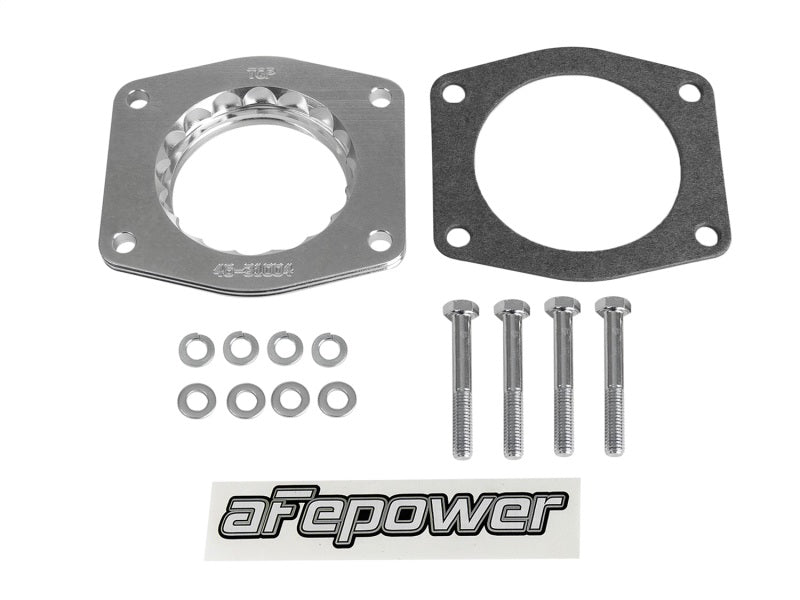 aFe Silver Bullet Throttle Body Spacer: BMW M3 (E36) 92-99 L6-3.0L/3.2L (C 46-31004 Photo - Unmounted