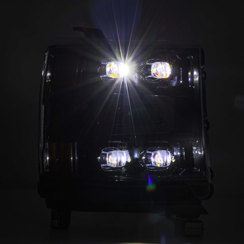 AlphaRex 16-18 Chevy 1500HD NOVA-Series LED Proj Headlghts Alpha BK Atv Lgt/SeqSig & DRL(Req 810023) 880236 880236 User 5