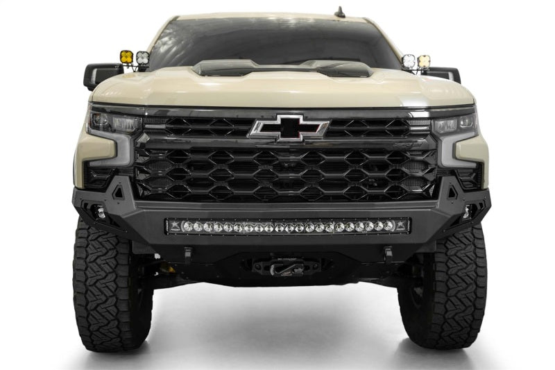 Addictive Desert Designs 2022+ Chevy Silverado 1500 ZR2 Stealth Fighter Front Bumper F120083030103 F120083030103 Photo - Primary