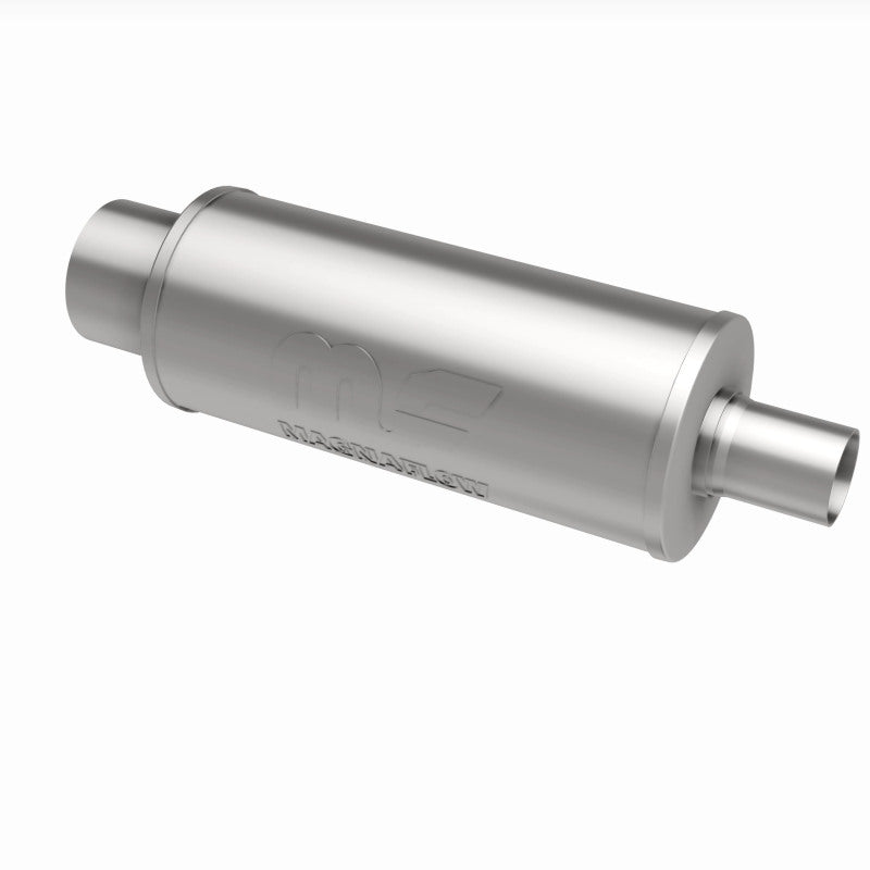 MagnaFlow 6" Round Center/Center Performance Muffler With Tip 14822 360 Degree Image Set