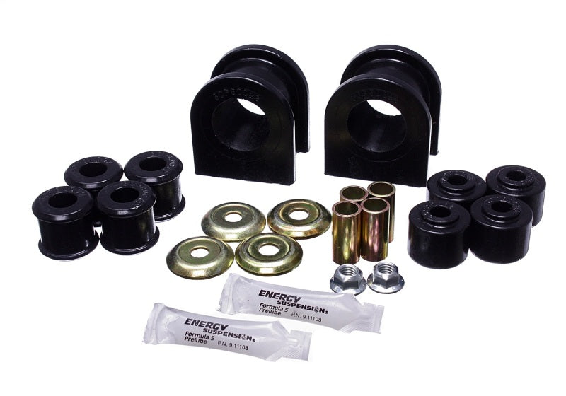 Energy Suspension Sway Bar Bushing Set Black Rear Bar Dia. 36mm Performance Polyurethane 40.5023G Photo - Primary