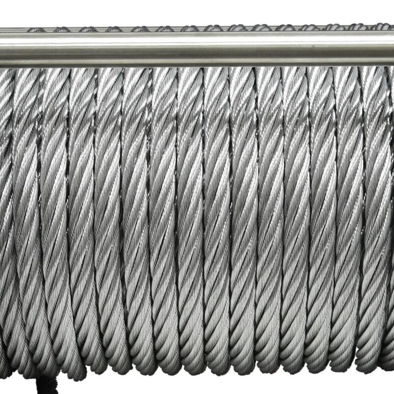 Superwinch 11500 LBS 12 VDC 3/8in x 84ft Steel Rope Tiger Shark 11500 Winch 1511200 1511200 Photo - Close Up