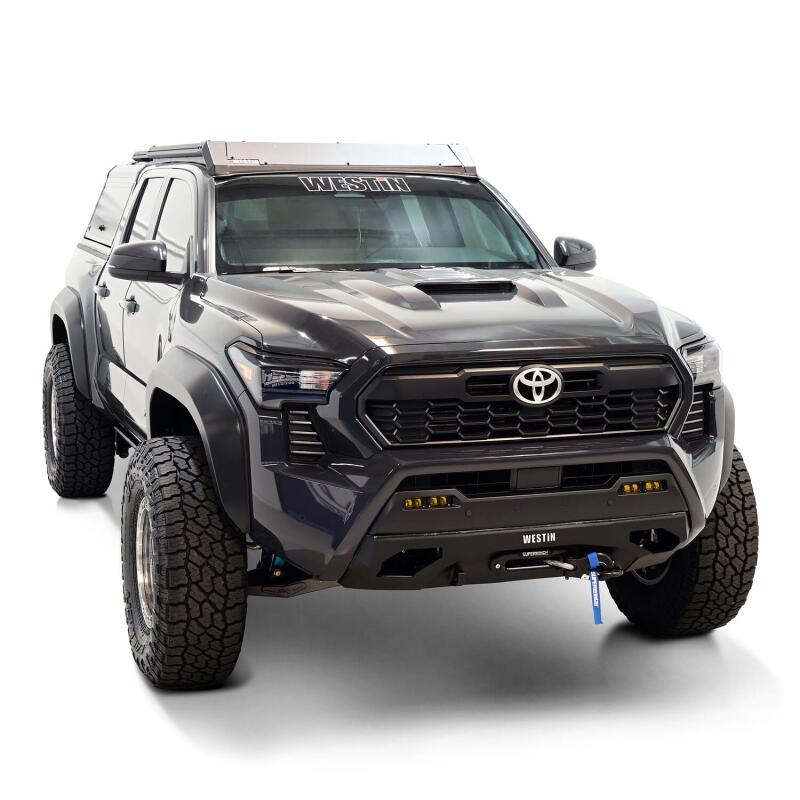 Westin 2024 Toyota Tacoma Pro-Series Mid Width Front Bumper - Textured Black 58-412785 58-412785 Photo - lifestyle view